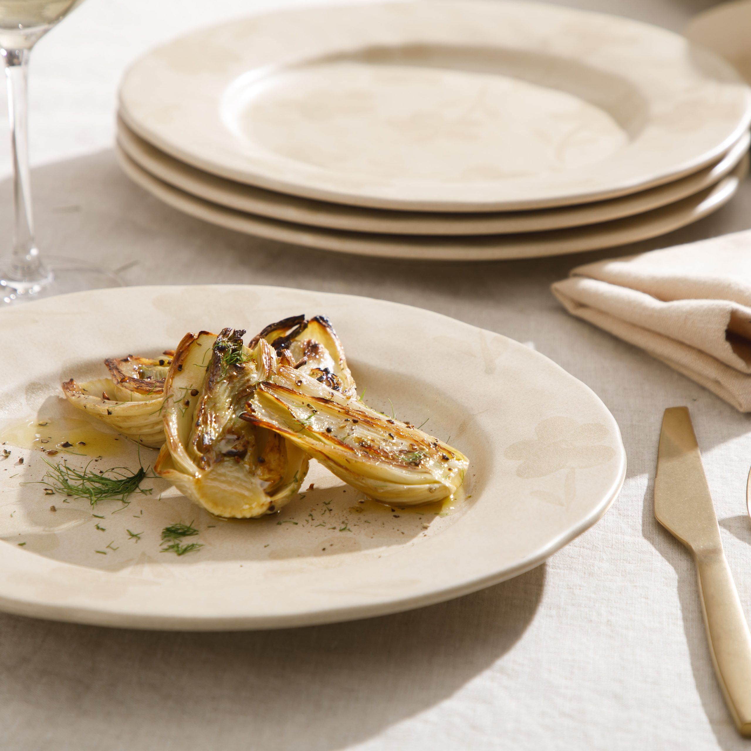 Bloomhouse - 2 Time Oprah's Favorite Things - Made in Portugal Hand Painted 10.8 Inch Dinner Plates Set of 4 - Porto Petals Floral Dish Set - Image 9