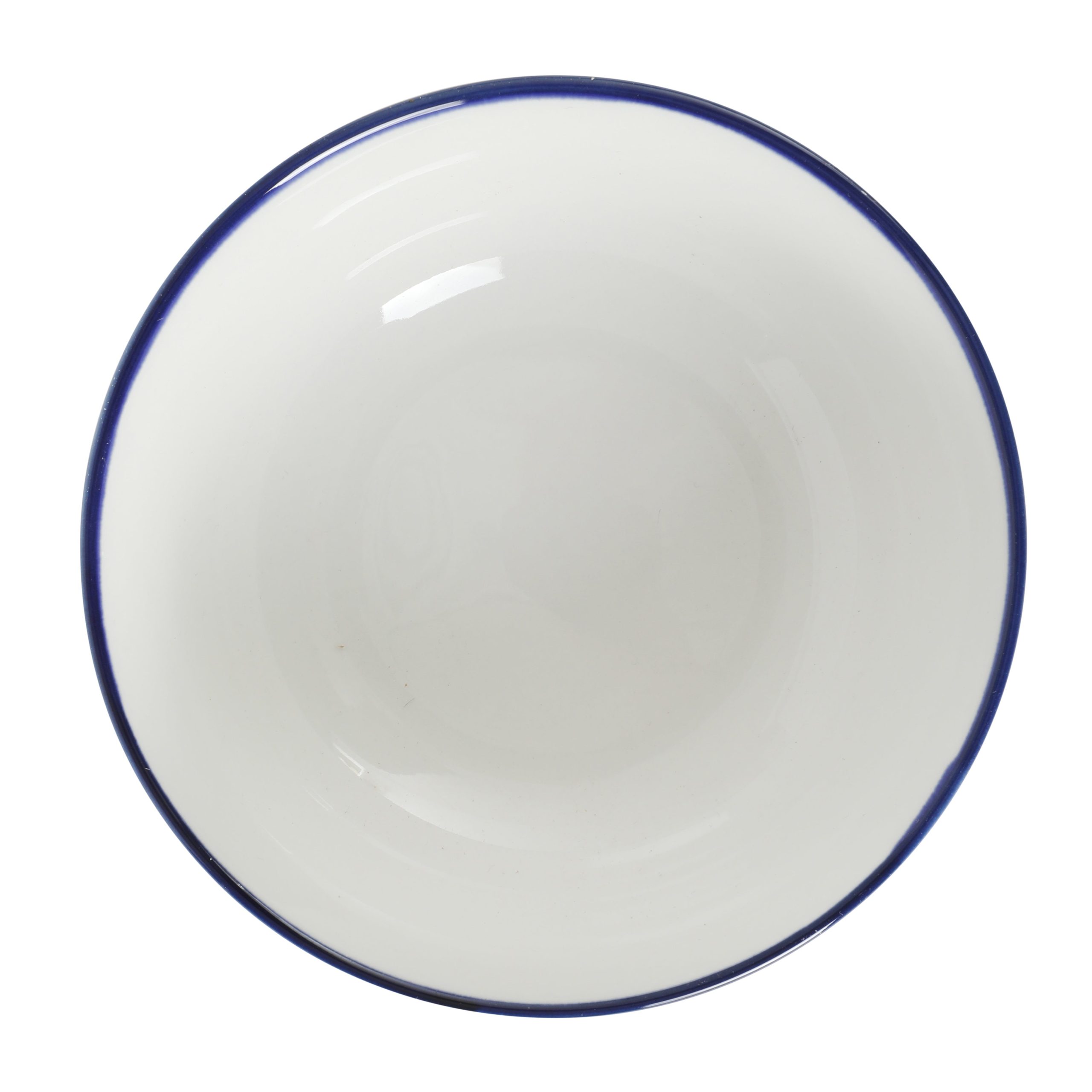 Gibson Home Ivory Estate 4-Piece Cereal Bowl Set, 5.5 Inch Round Stoneware Bowls, Blue & White Floral Pattern, Assorted Decorative Designs - Image 7
