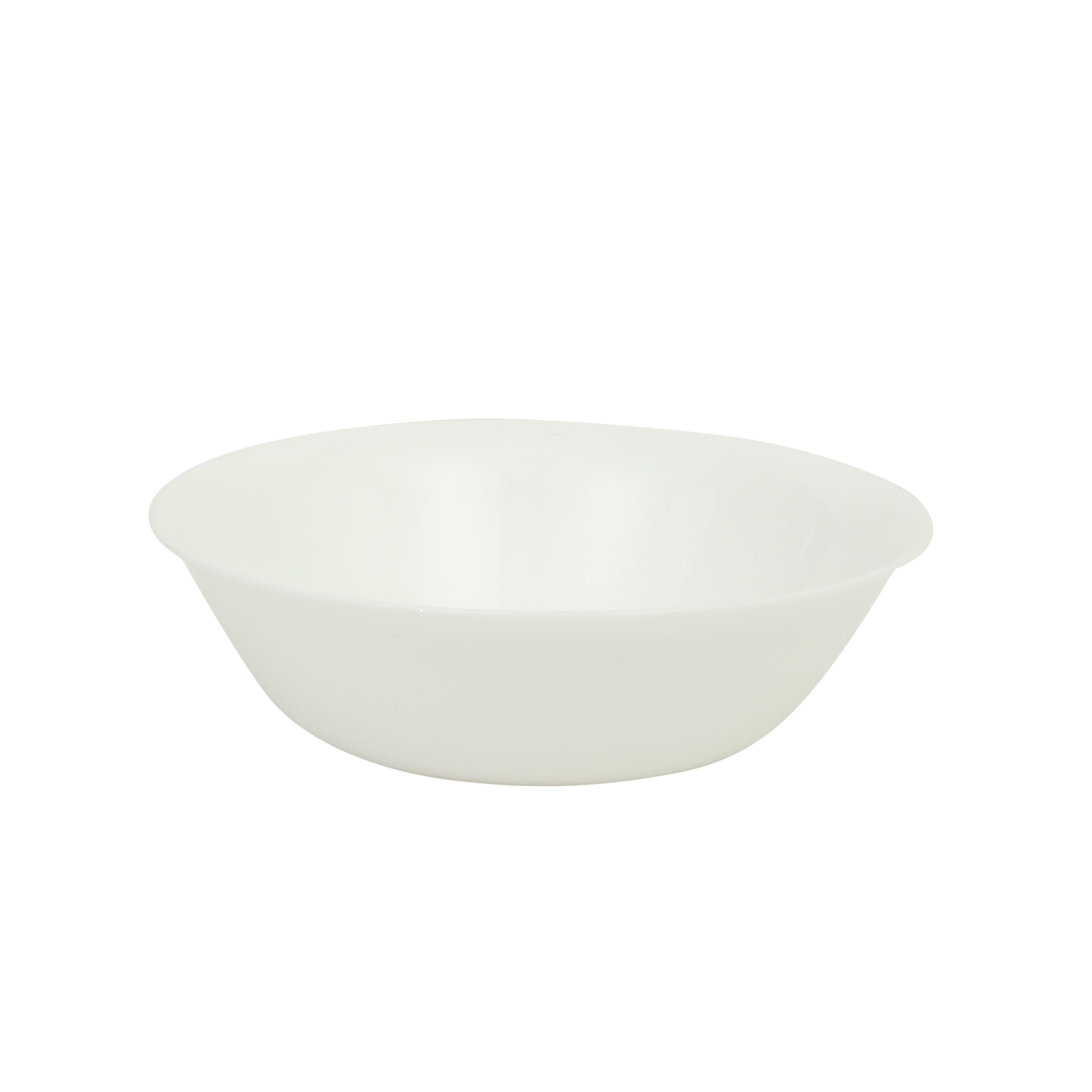 Gibson Home Vanilla Hills 12-Piece Opal Glass Dinnerware Set, Service for 4 – Includes 10" Dinner Plates, 8.5" Salad Plates & Bowls – Microwave Safe, Dishwasher Safe, Chip Resistant – White, Round - Image 6