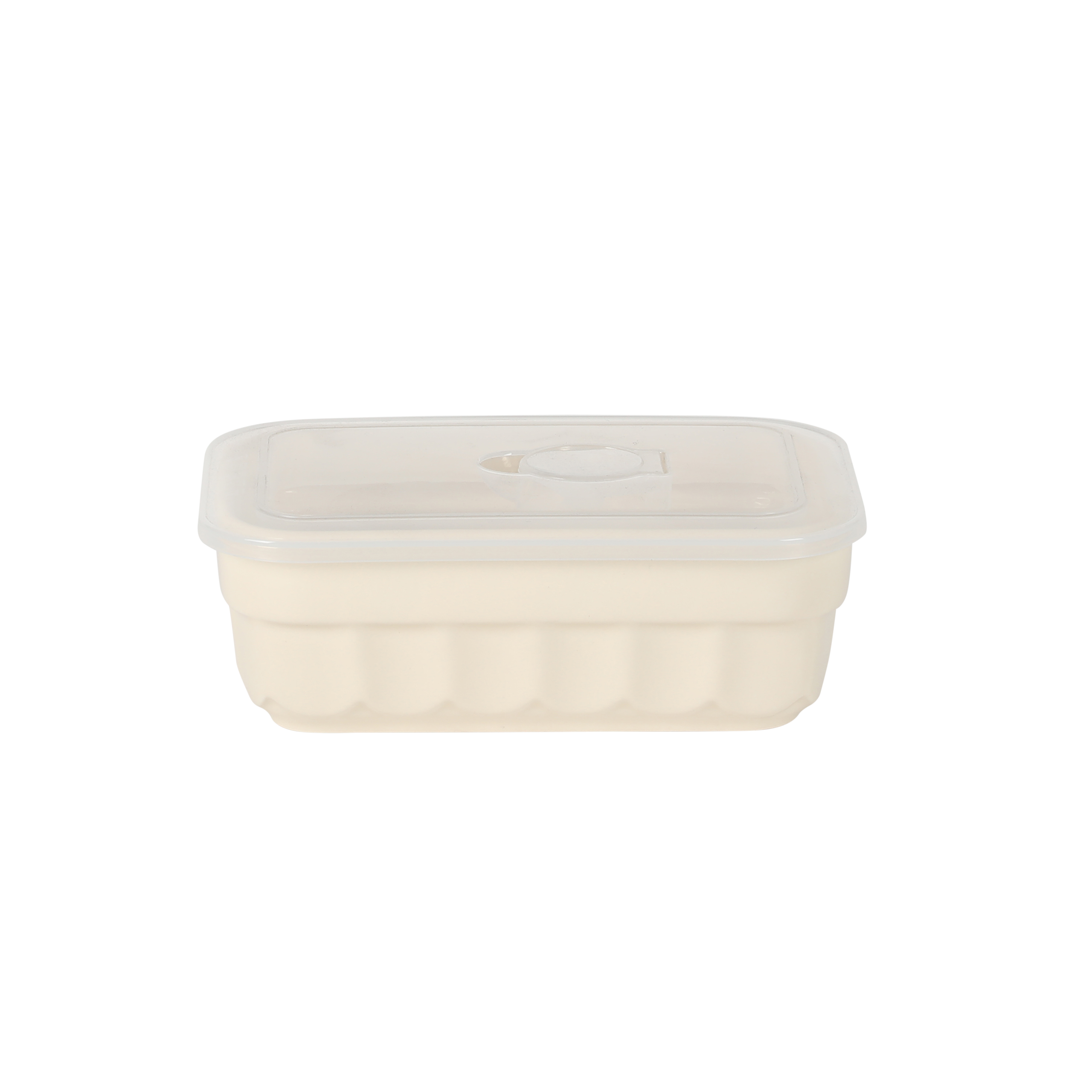 Martha Stewart Broadbrook 6 Piece Stoneware Meal Prep Container Set with Lids, Rectangular/Round Food Storage & Bakeware, Cream, Oven, Microwave & Dishwasher Safe - Image 5