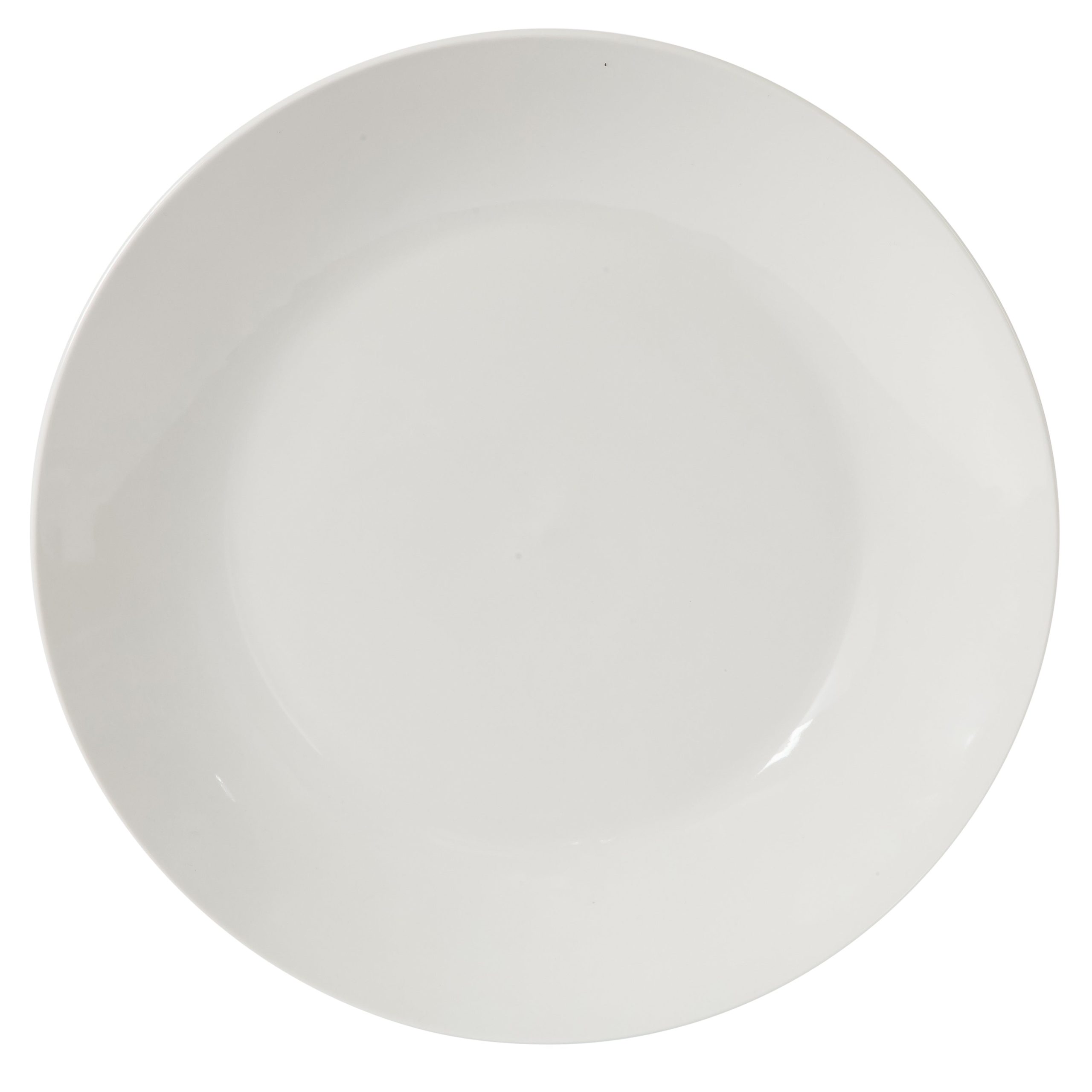 Gibson Home 17-Piece Porcelain Plates and Bowls Set W/Metal Rack - Plates, Bowls & Mugs Dinnerware Set for 4 - White - Image 7