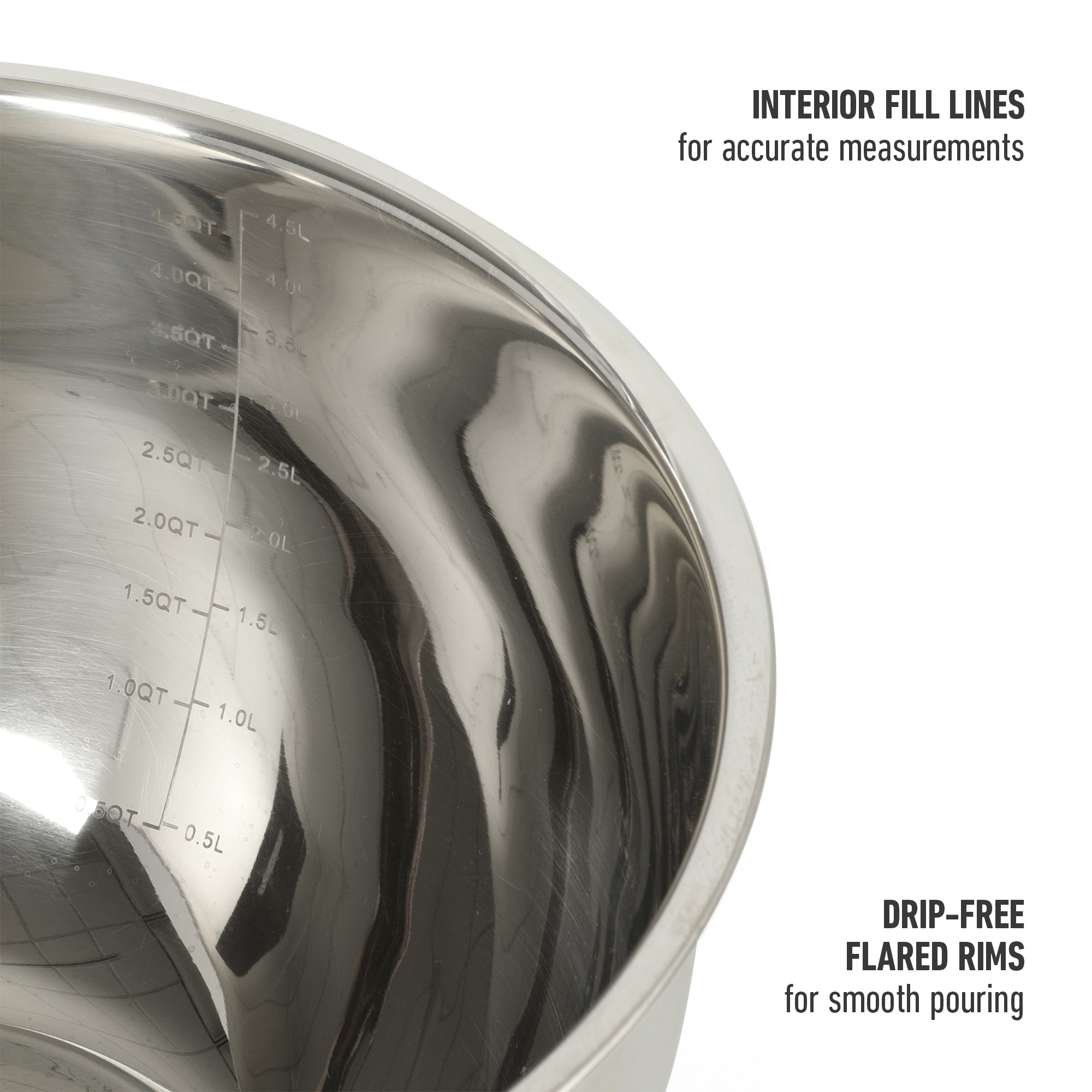 Calphalon Orbit 3 Piece Mixing Bowl Set W/ Glass Lids and Silicone Nonslip Base - Image 7