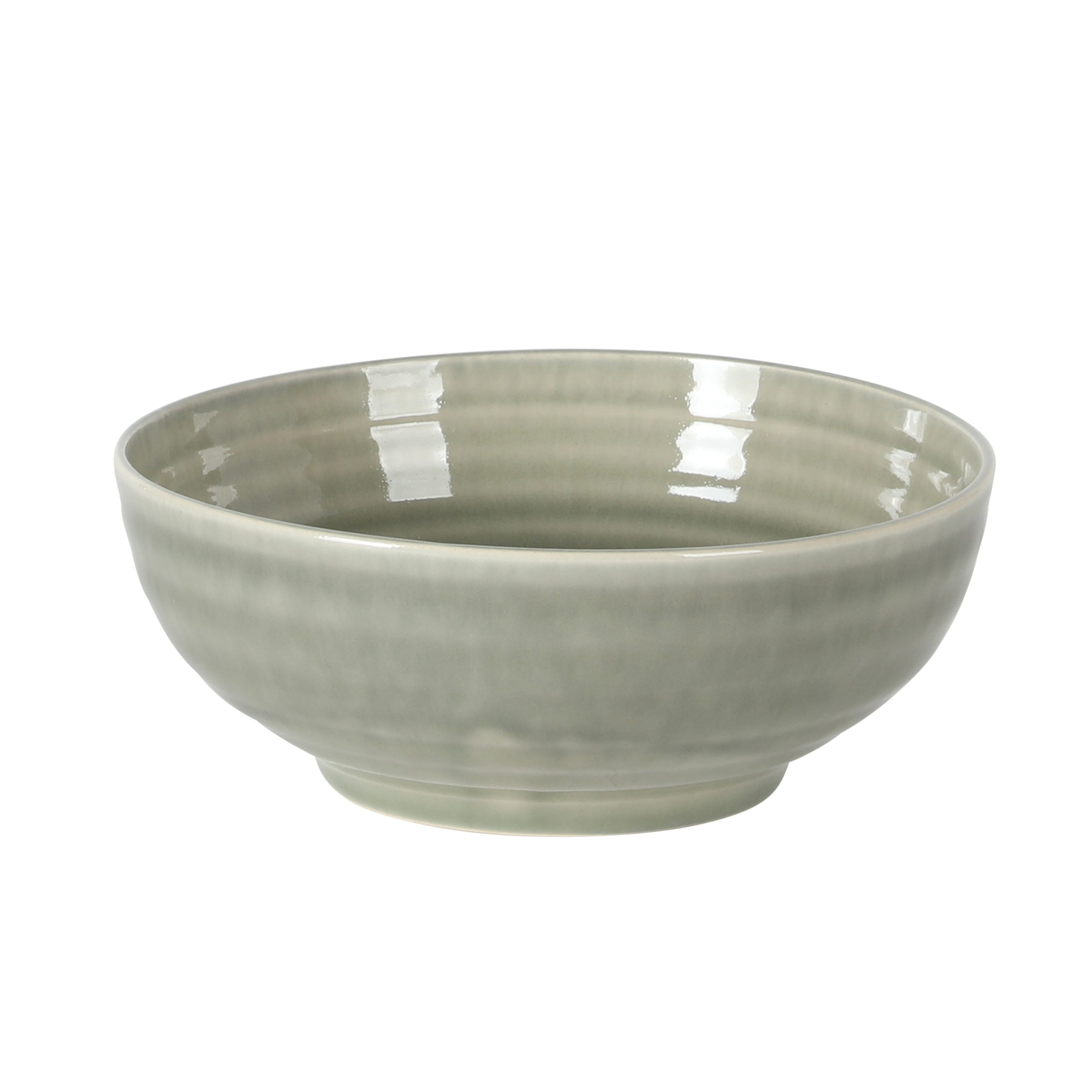 Gibson Elite Eclipse Swirls Plates and Bowls Sets, 12-Piece Stoneware Dinnerware Sets, Reactive Glaze Dish Set - Image 7