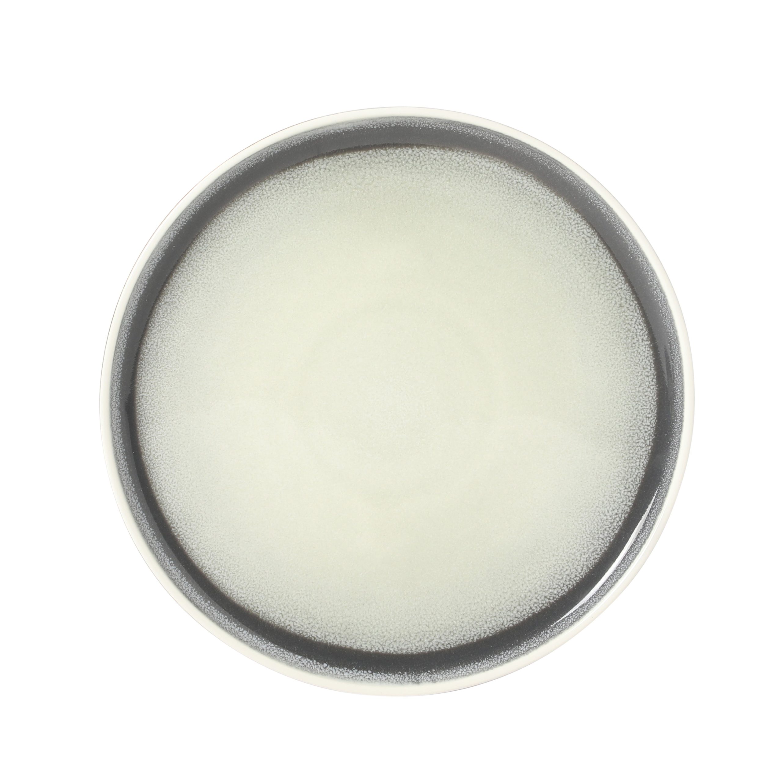 Gibson Elite Island Bay 12-Piece New Bone China Dinnerware Set Service for 4, Reactive Glaze Plates and Bowls, Dishwasher Safe - Image 11