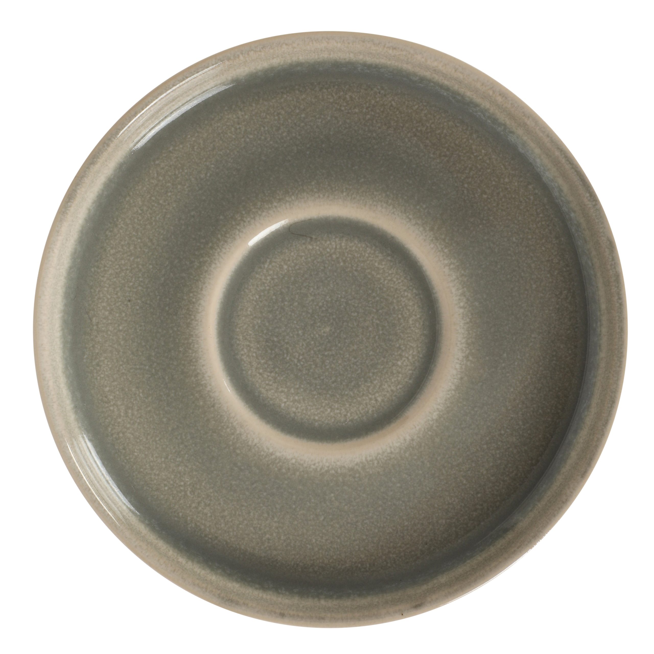 Gibson Elite Sunrise Hills 9-Piece Stackable Stoneware Cup and Saucer Set with Metal Rack, 6 oz, Service for 4, Dishwasher Safe - Image 9