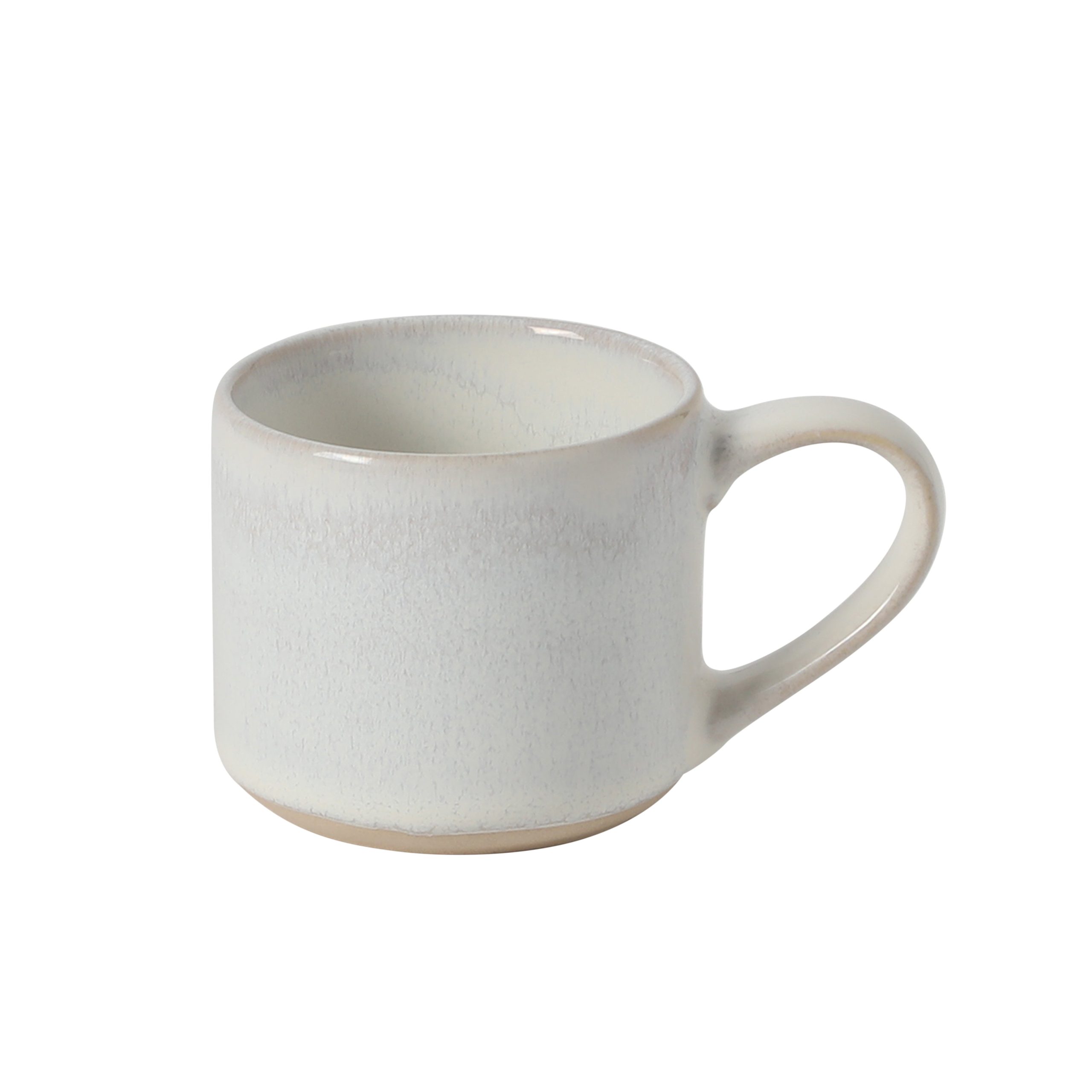 Mr. Coffee Whims Espresso Cups Set of 6, 3.7 oz Stoneware Demitasse Espresso Shot Cups with Handles, Stackable Reactive Glaze Ceramic Coffee Cups - Image 5