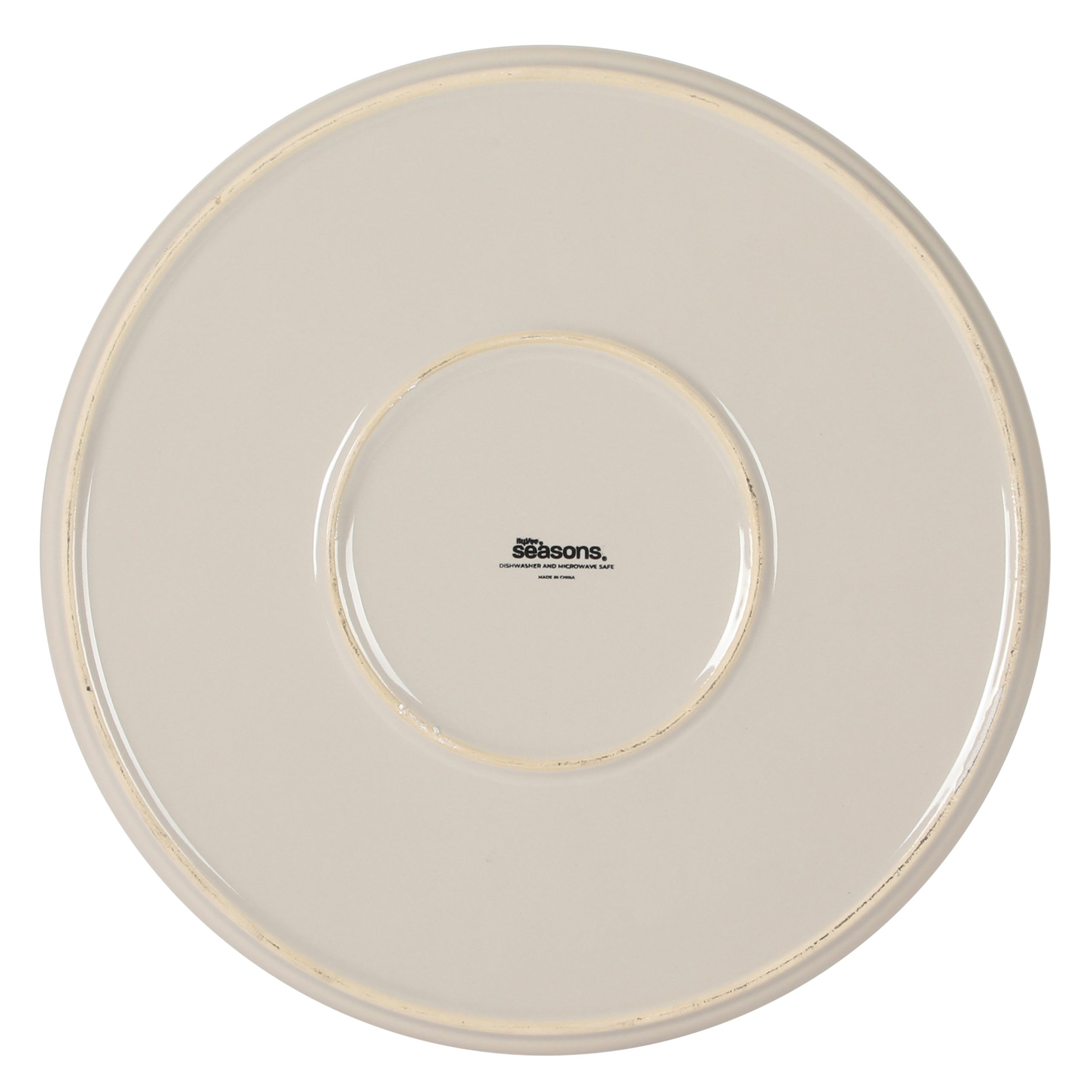 Gibson Elite Moonstone 12 Piece Modern Stoneware Dinnerware Set for 4, Grey Plates and Bowls Set, Dinner Plates, Salad Plates, Bowls - Image 13