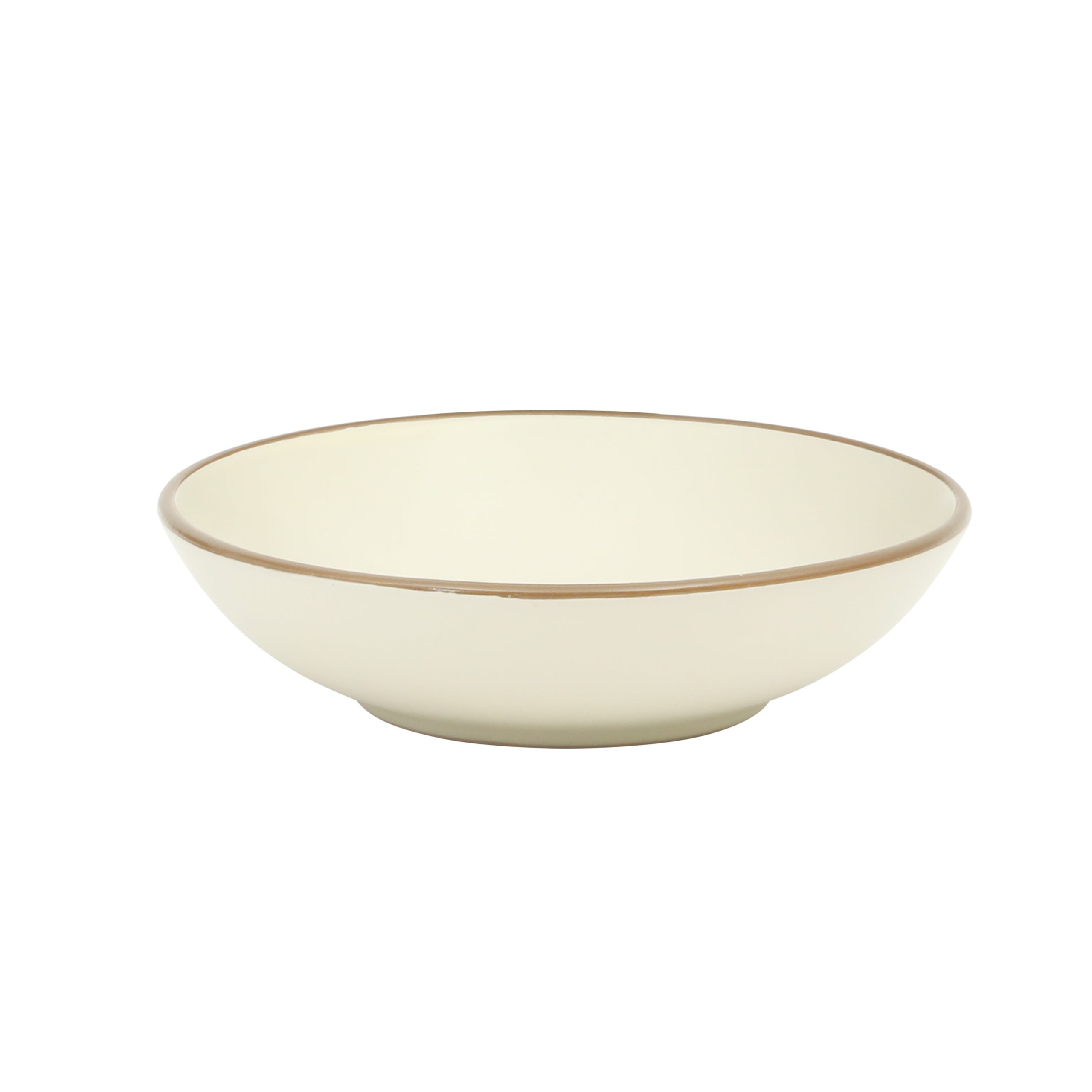 Gibson Home Chiswick House 16-Piece Stoneware Dinnerware Set, Round Plates and Bowls Set for 4, White with Wax Relief Embossed Rim Detail, Dishwasher Safe – Dinner Plate, Salad Plate & Cereal Bowl - Image 8