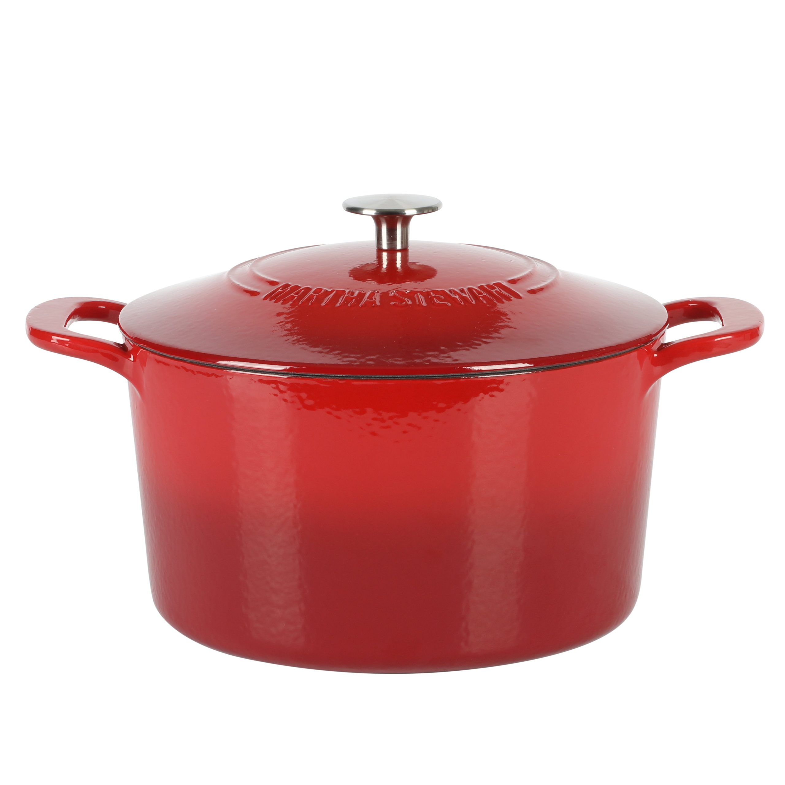 Martha Stewart Gatwick 7-Quart Enameled Cast Iron Dutch Oven - Image 11