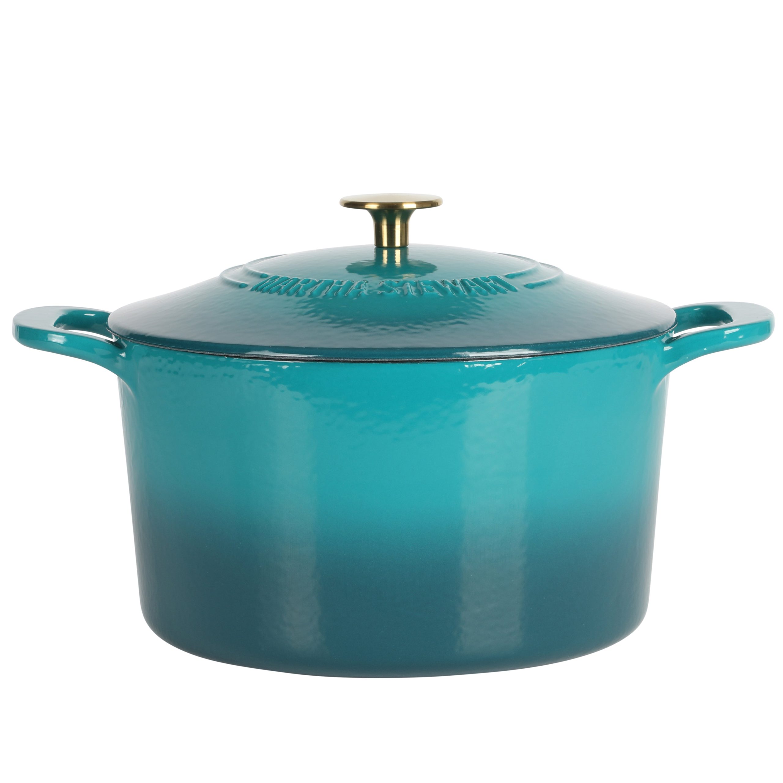 Martha Stewart Gatwick 7-Quart Enameled Cast Iron Dutch Oven - Image 4