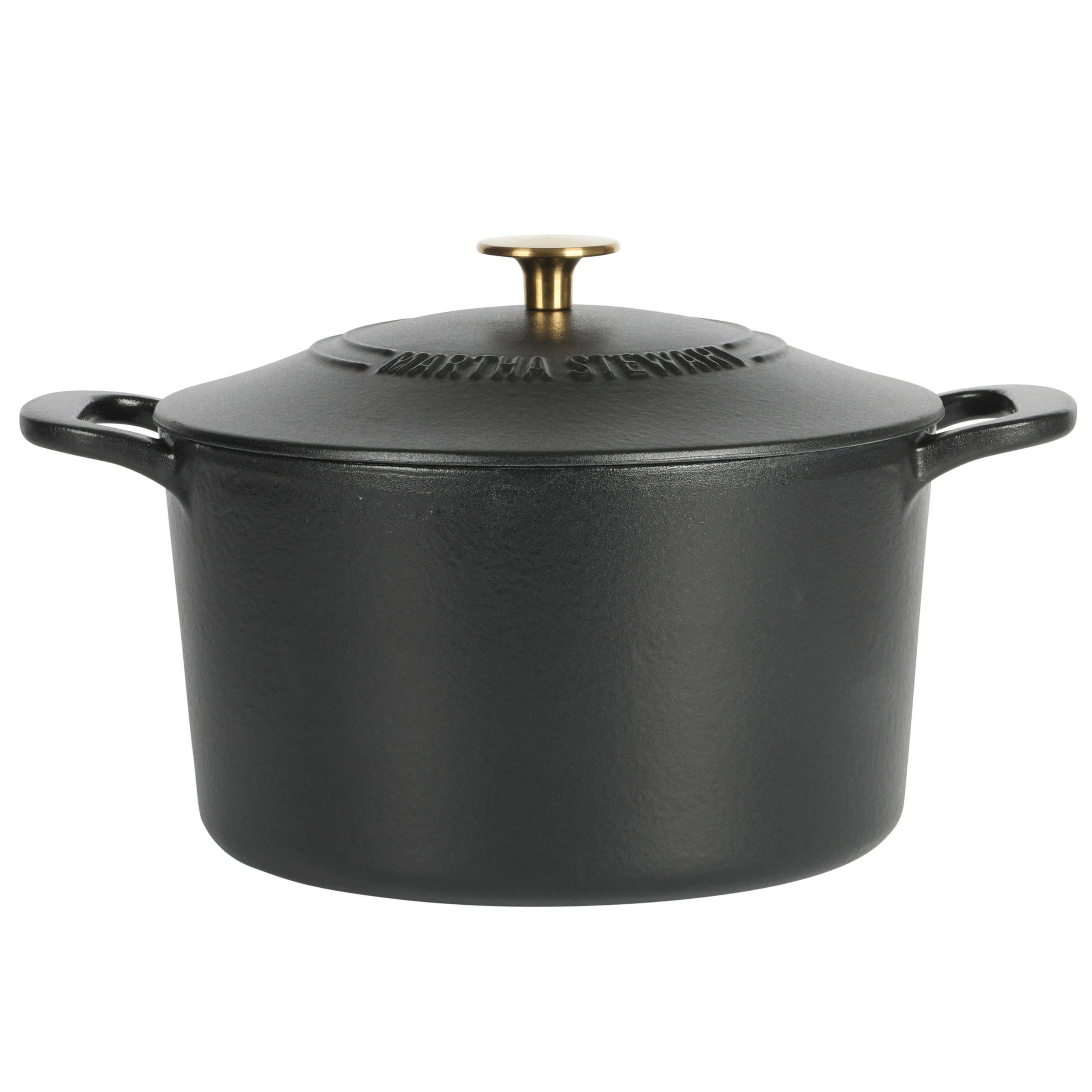 Martha Stewart Gatwick 7-Quart Enameled Cast Iron Dutch Oven
