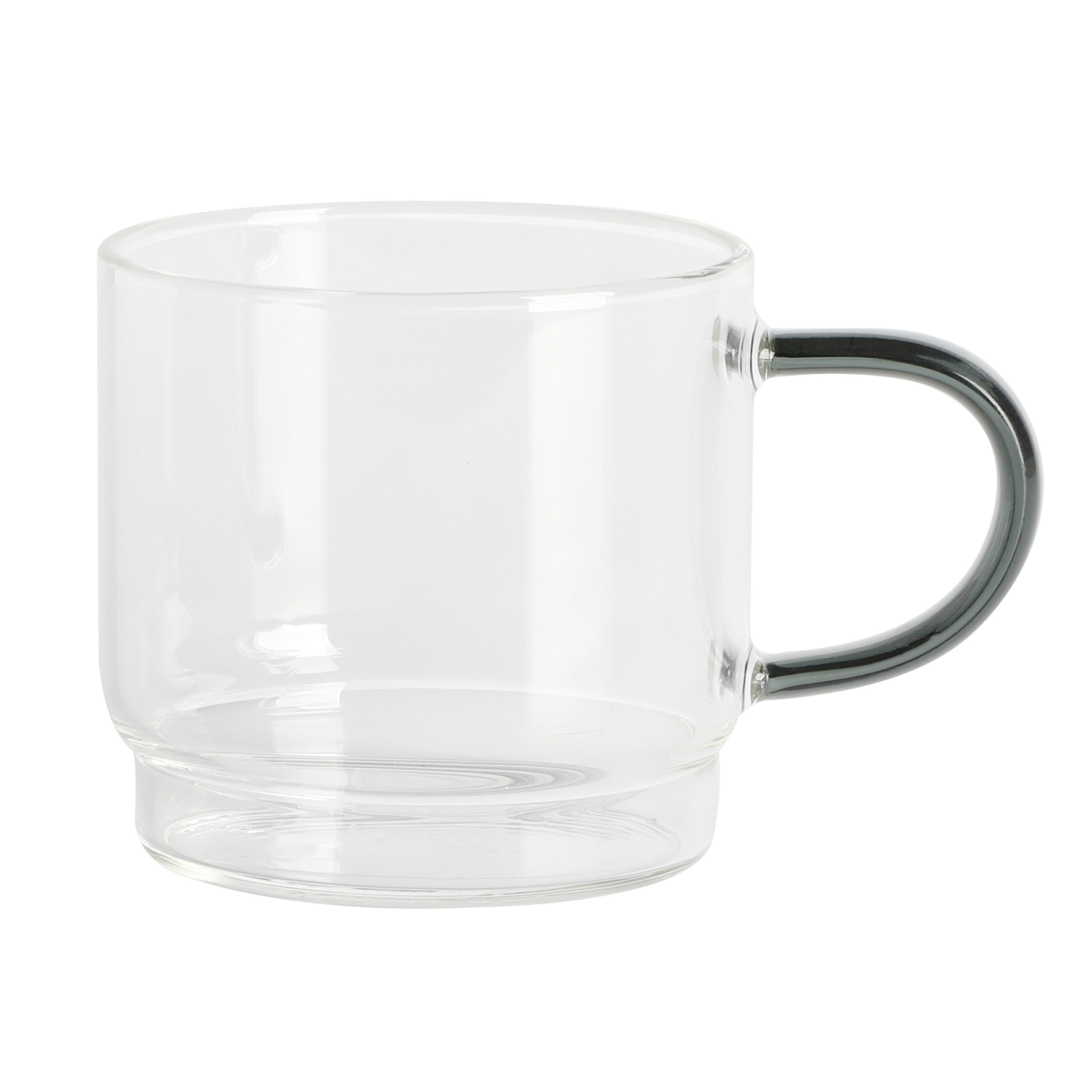 Gibson Elite Soho Lounge 4-Pack 3.8oz Glass Espresso Cup Set w/ Rack - Image 4