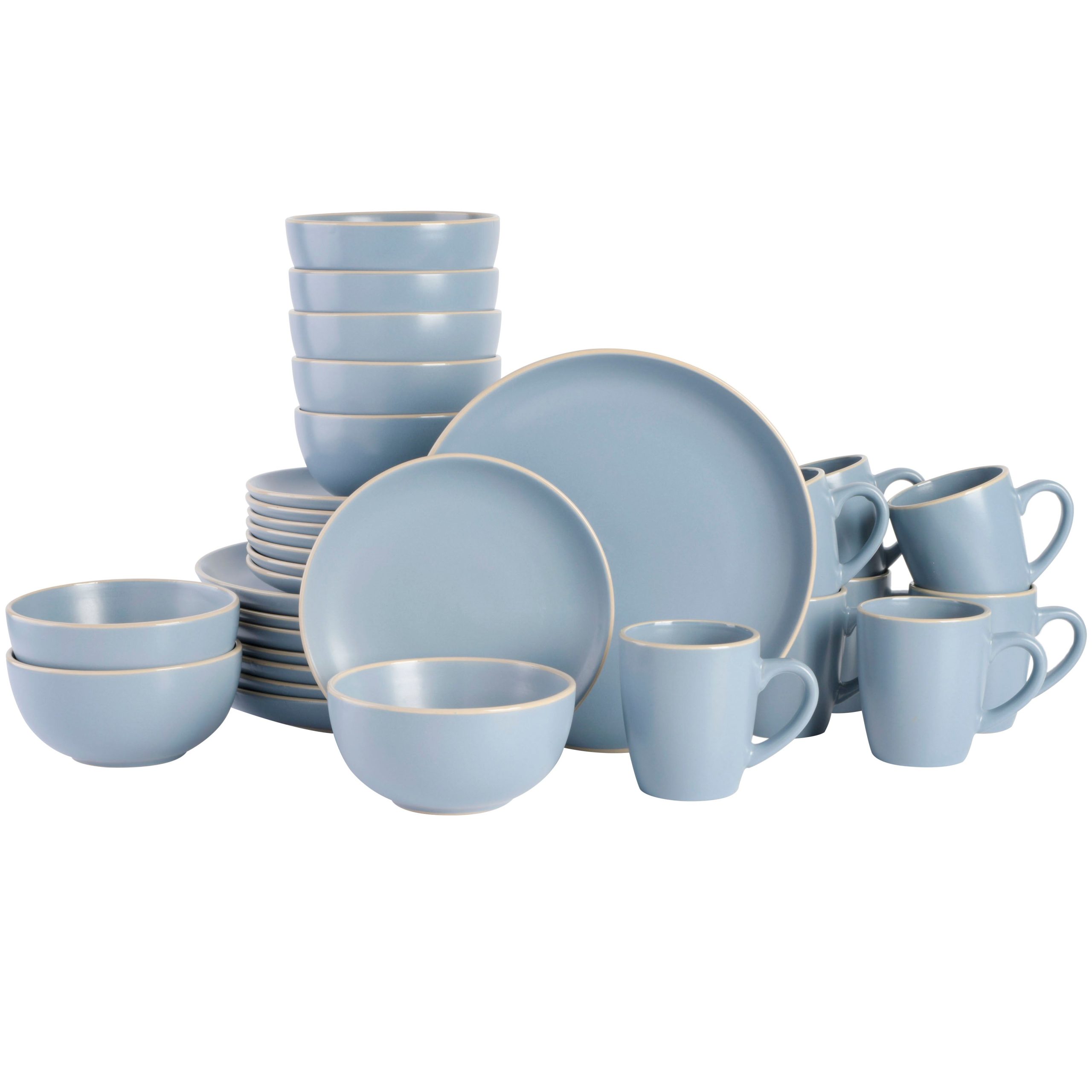 Gibson Home Rockaway 32-Piece Dinnerware Set - Image 3