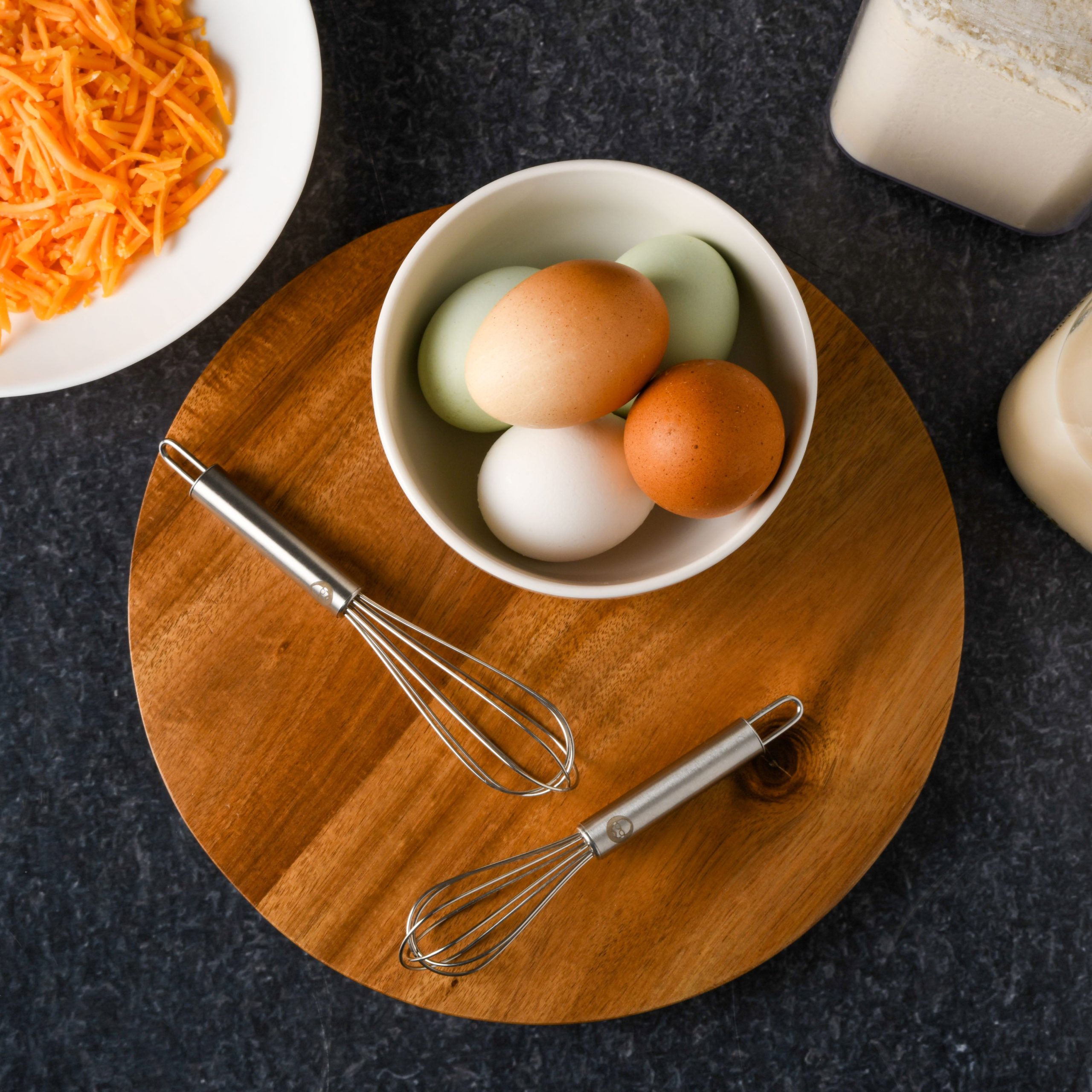 Babish 2-Piece (5” and 7”) Stainless Steel Tiny Whisk Set - Image 2